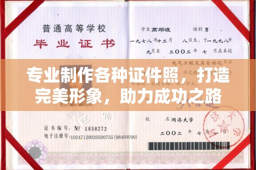 昌都专业制作各种证件照，打造完美形象，助力成功之路