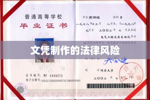 昌都文凭制作的法律风险