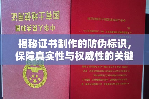 昌都揭秘证书制作的防伪标识，保障真实性与权威性的关键